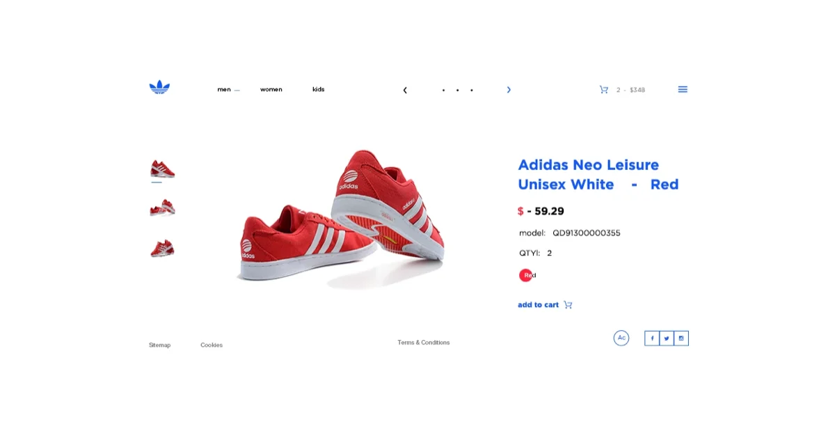 adidas Originals - E-commerce