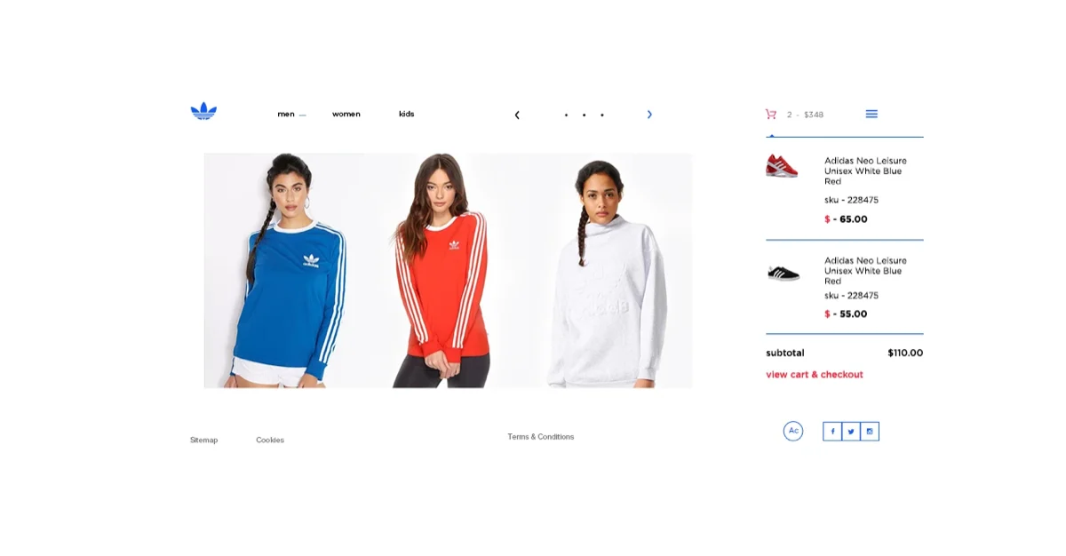 adidas Originals - E-commerce