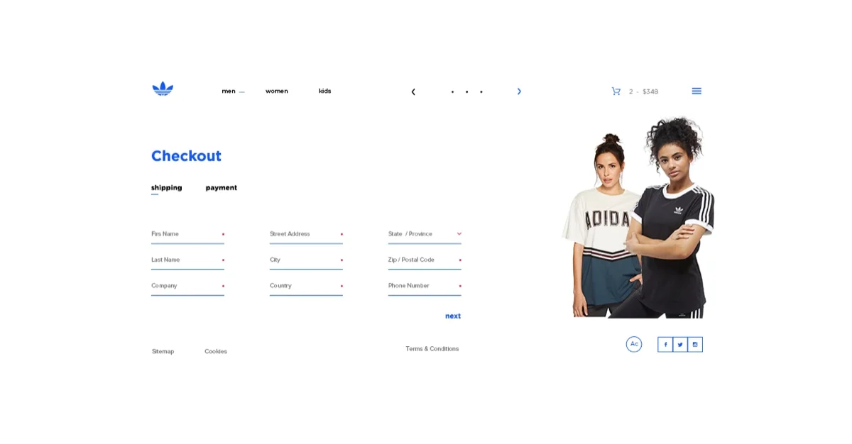 adidas Originals - E-commerce