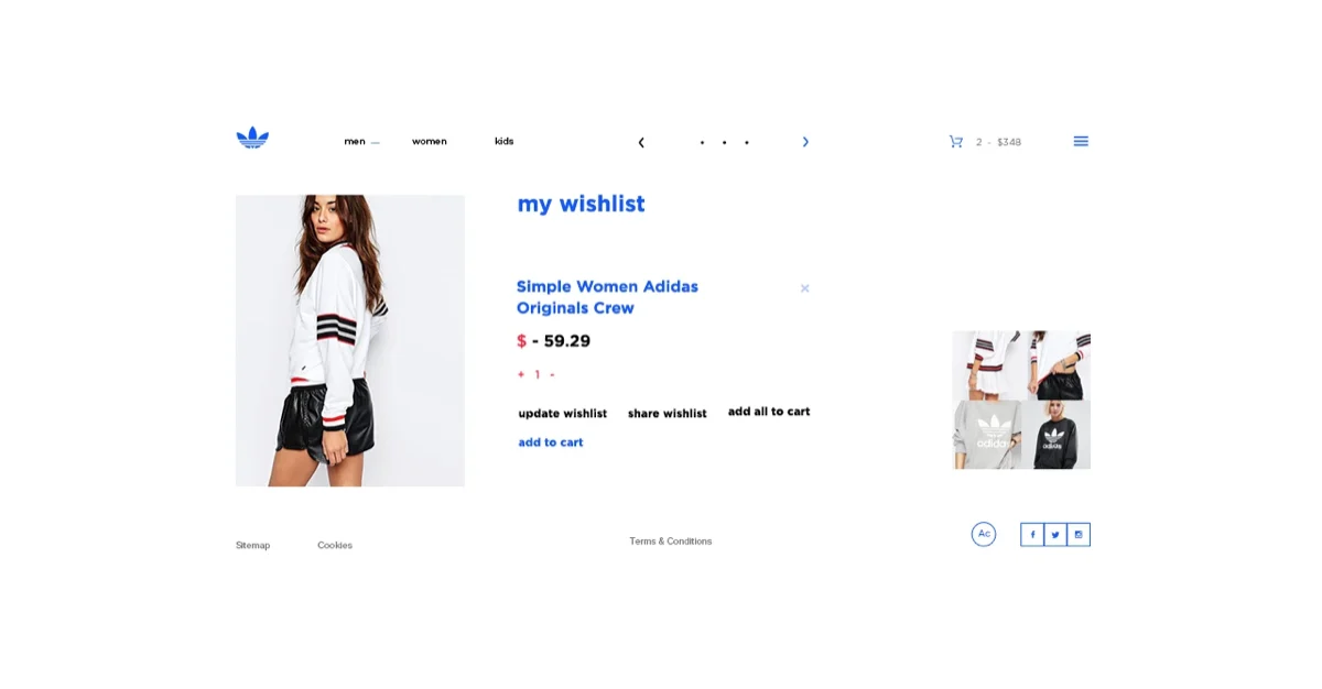 adidas Originals - E-commerce
