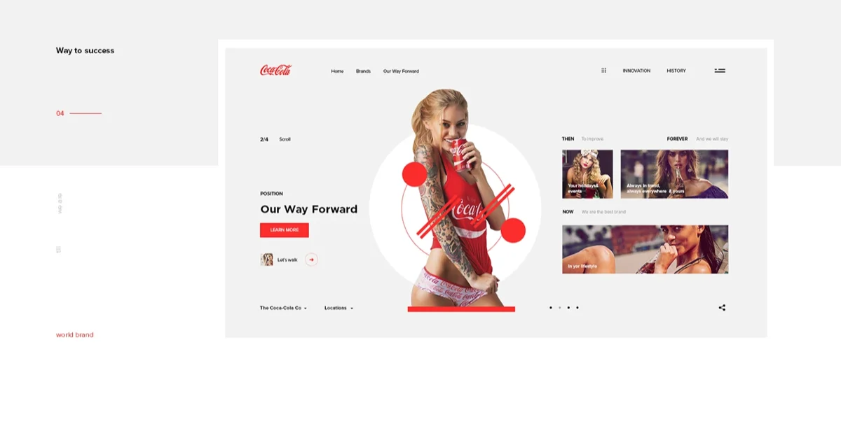 Coca-Cola - Brand website