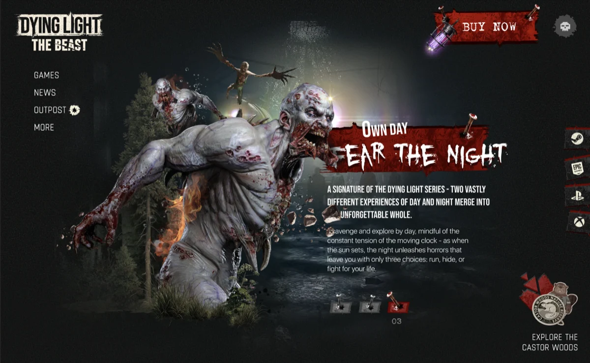 Dying Light: The Beast - Game website