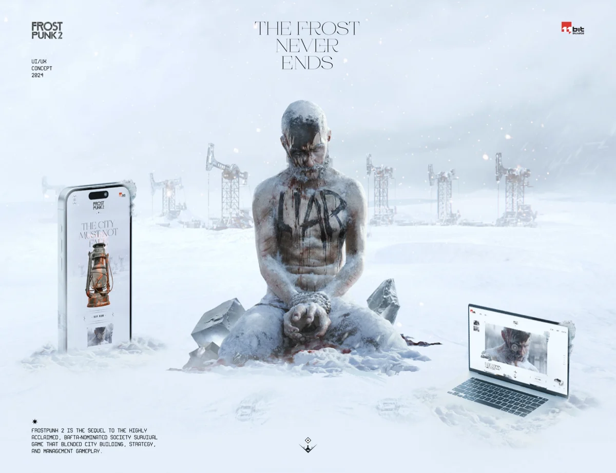 Frostpunk 2 - Game website