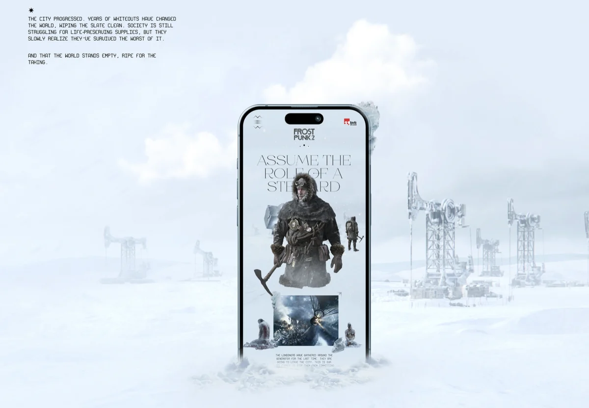 Frostpunk 2 - Game website