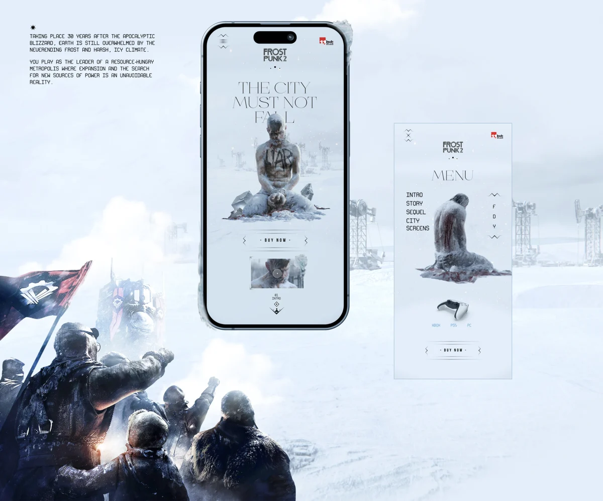Frostpunk 2 - Game website