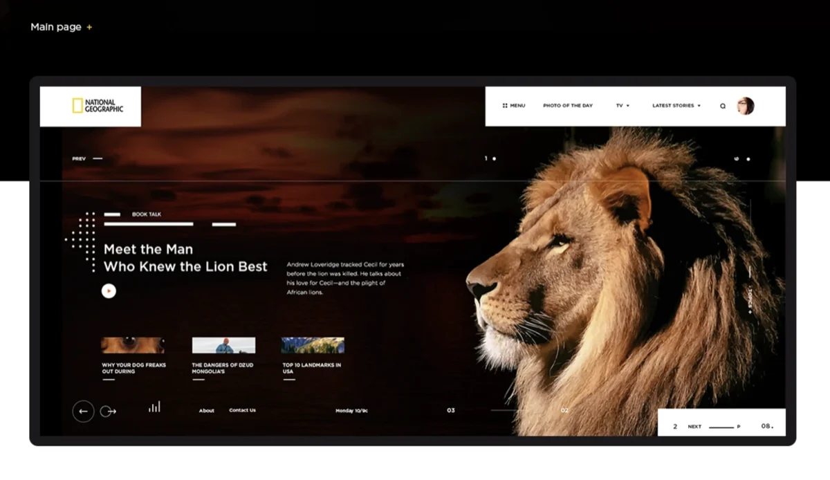 National Geographic - Media platform