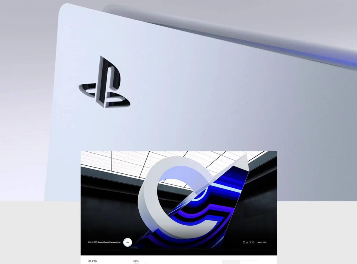 PlayStation 5 - Product launch site
