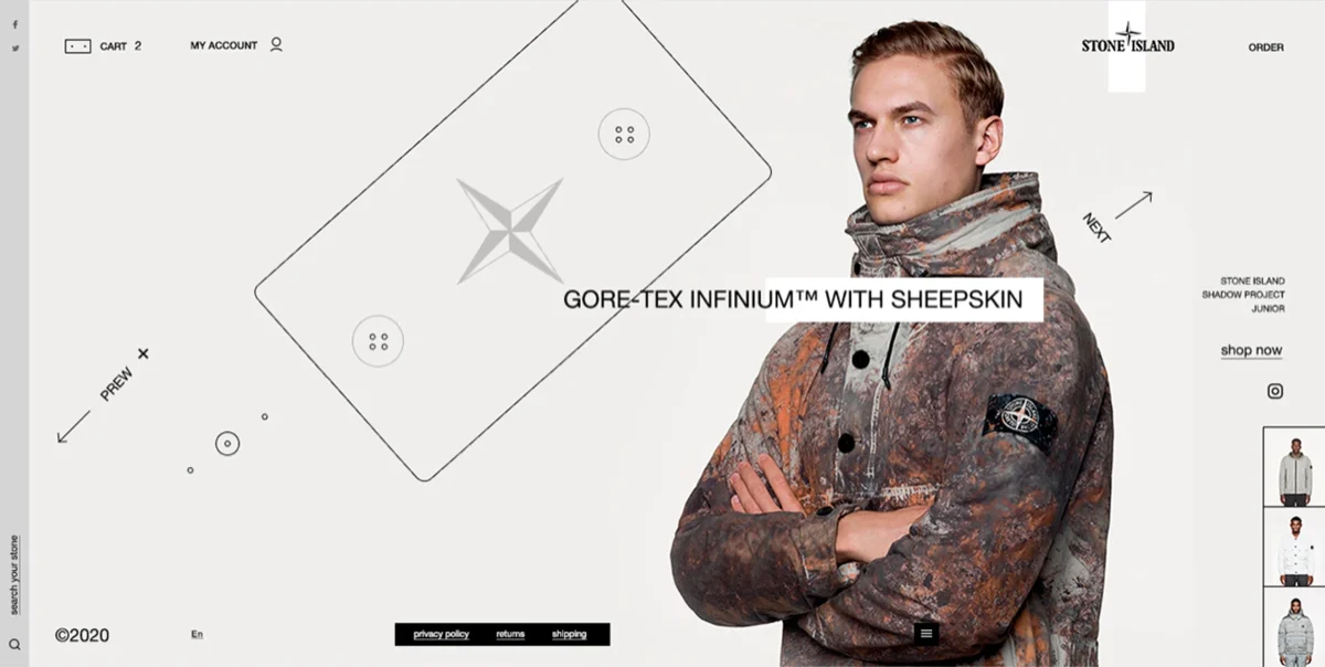 Stone Island - E-commerce