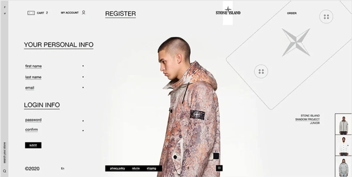 Stone Island - E-commerce