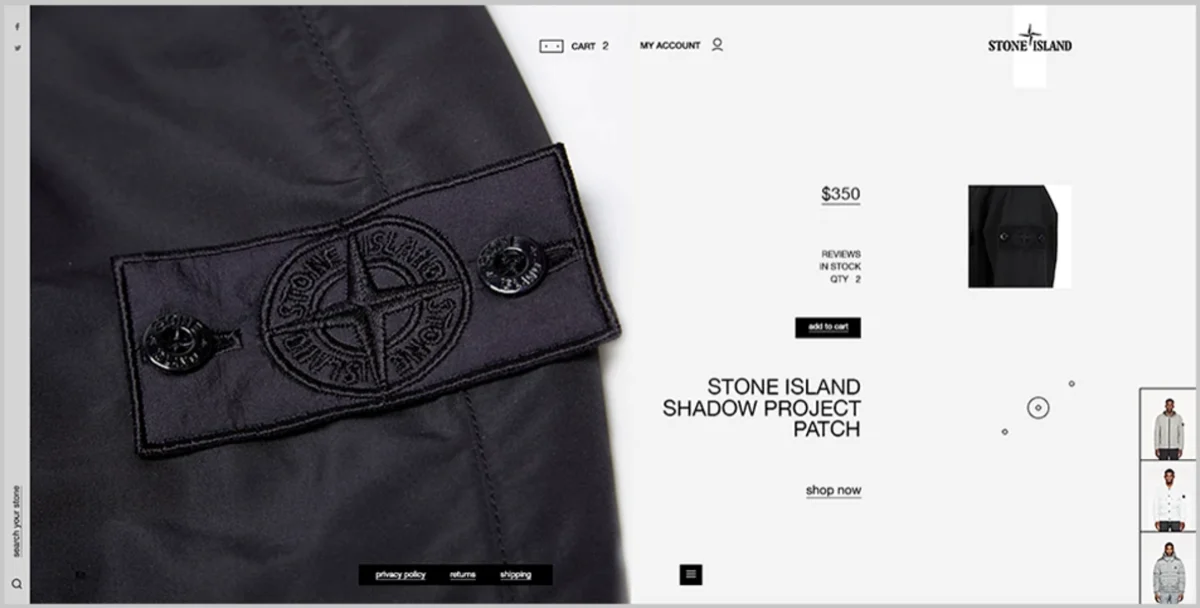 Stone Island - E-commerce