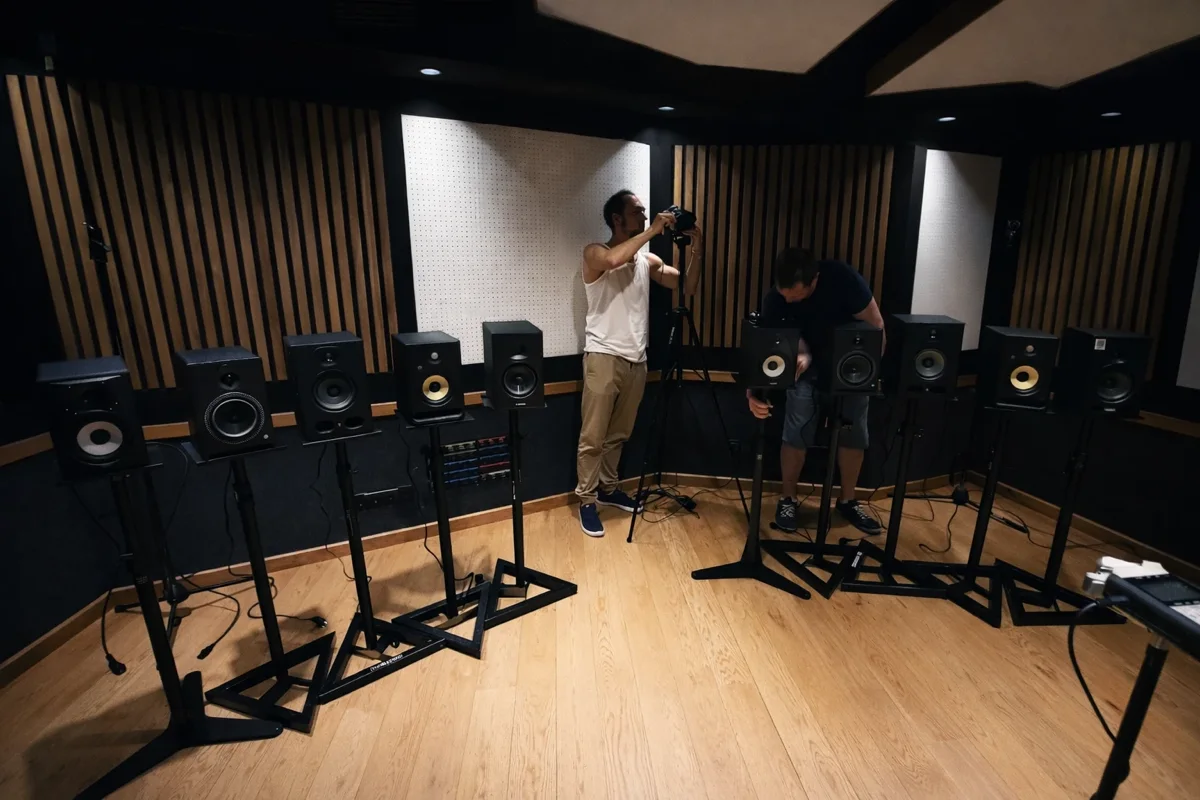 Studio monitor shoot-out in the Live Room